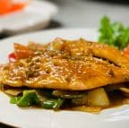 Best Sunrise Salmon Yuzu Citrus Jalapeno Sauce in Black Mountain, NC